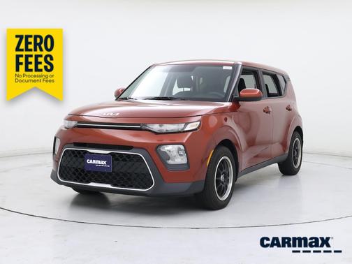 Orange 2022 Kia Soul LX