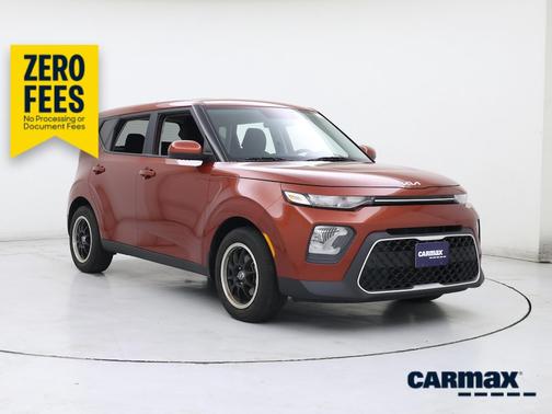 Orange 2022 Kia Soul LX