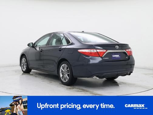 Blue 2017 Toyota Camry SE