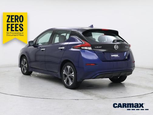 Blue 2020 Nissan Leaf SL PLUS