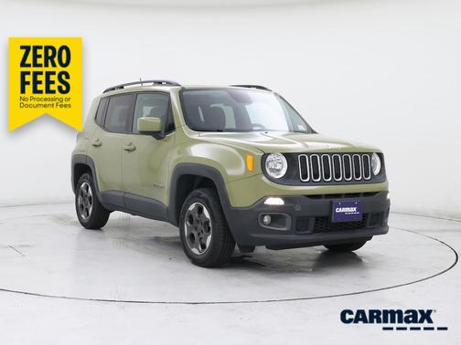 Green 2015 Jeep Renegade Latitude