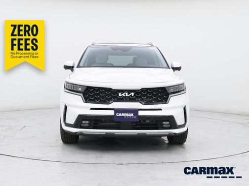 White 2023 Kia Sorento Hybrid SX Prestige