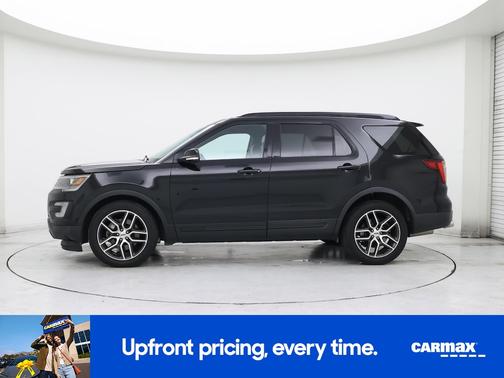 Black 2016 Ford Explorer Sport