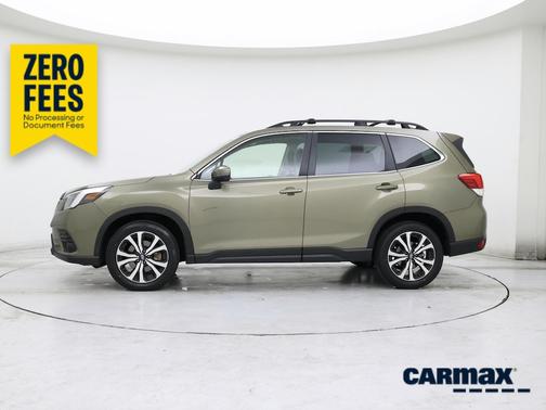 Green 2023 Subaru Forester Limited