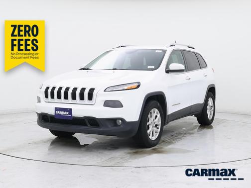 White 2015 Jeep Cherokee Latitude
