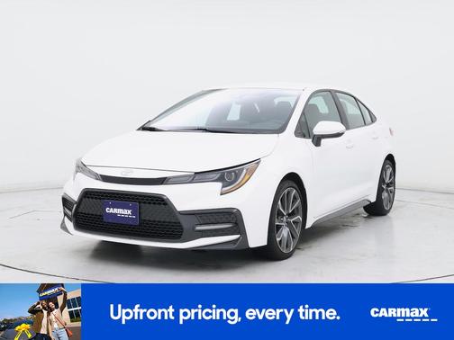 White 2021 Toyota Corolla SE