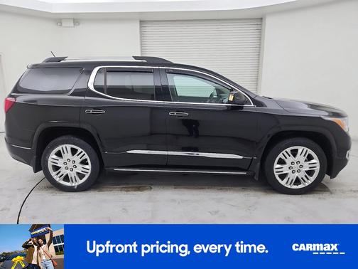 Black 2017 GMC Acadia Denali