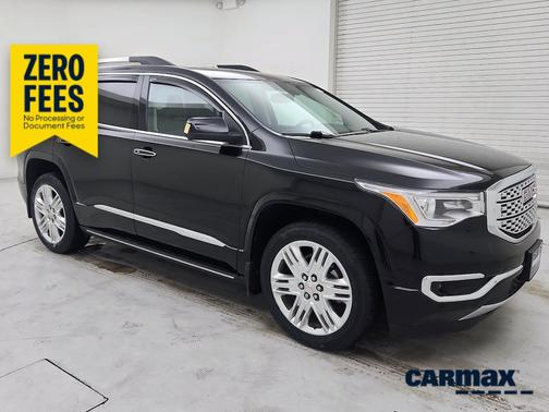 Black 2017 GMC Acadia Denali