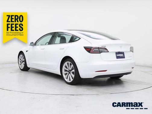 White 2020 Tesla Model 3 Long Range