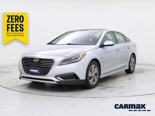 Silver 2017 Hyundai SONATA Hybrid Limited