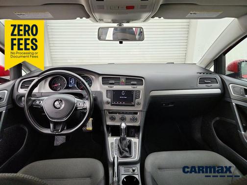 Red 2016 Volkswagen Golf S