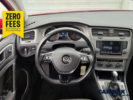 Red 2016 Volkswagen Golf S