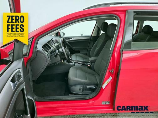 Red 2016 Volkswagen Golf S
