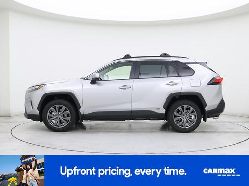 Silver 2025 Toyota RAV4 Hybrid Limited