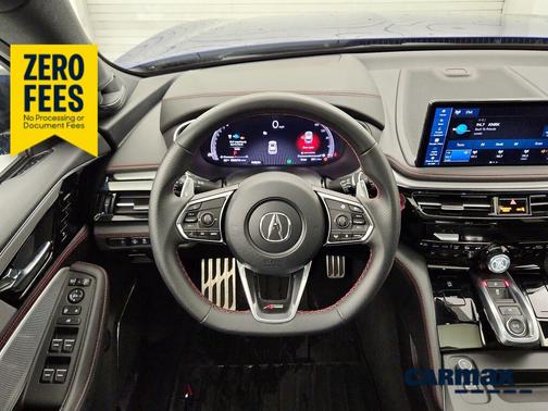 Blue 2025 Acura MDX SH-AWD A-Spec
