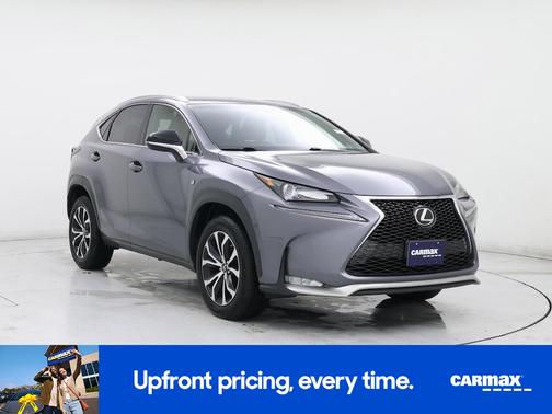 Gray 2017 Lexus NX 200t F-Sport