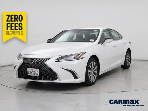 White 2020 Lexus ES 350