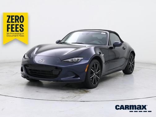 Blue 2025 Mazda MX-5 Miata Grand Touring