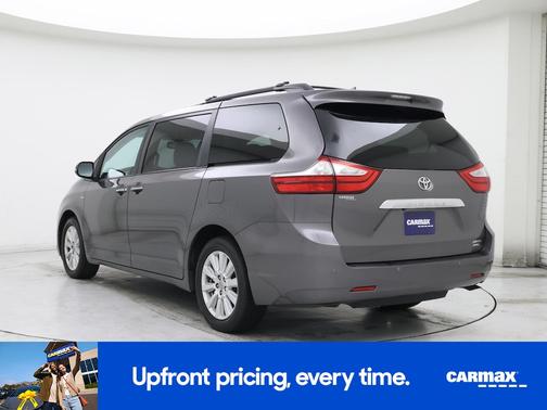 Silver 2017 Toyota Sienna Limited Premium