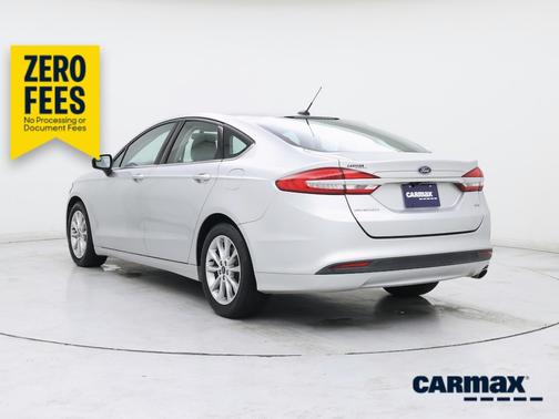 Silver 2017 Ford Fusion SE