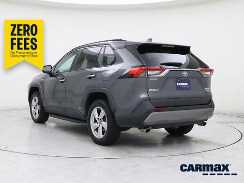 Gray 2021 Toyota RAV4 Hybrid Limited