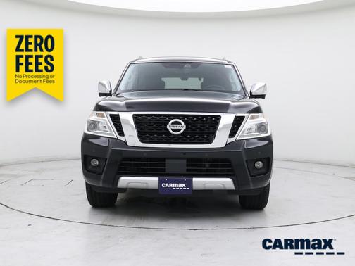 Black 2018 Nissan Armada Platinum