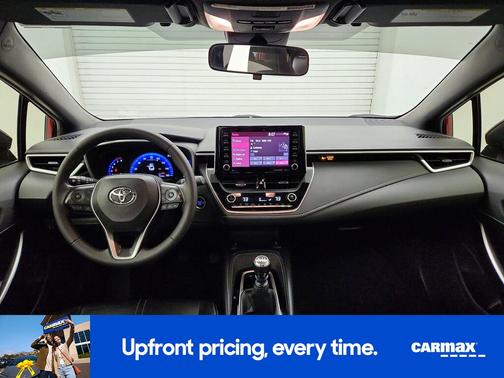 Red 2021 Toyota Corolla Hatchback XSE