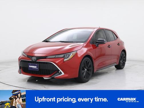 Red 2021 Toyota Corolla Hatchback XSE