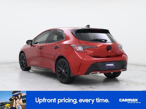 Red 2021 Toyota Corolla Hatchback XSE