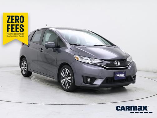 Gray 2015 Honda Fit EX-L