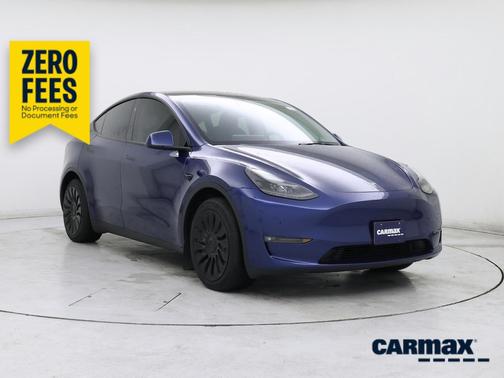 Blue 2024 Tesla Model Y Long Range