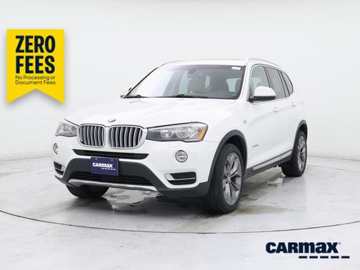 White 2015 BMW X3 XDrive28i
