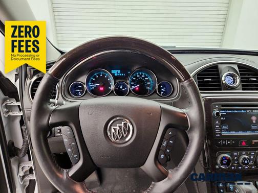 White 2017 Buick Enclave Leather
