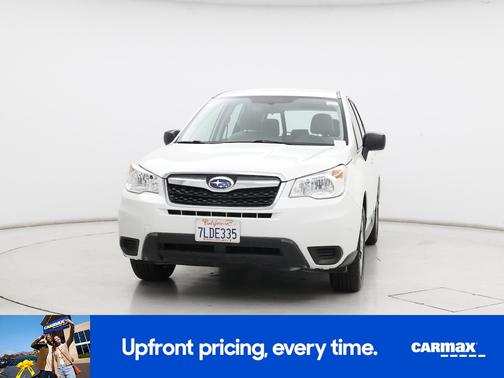 White 2015 Subaru Forester 2.5I