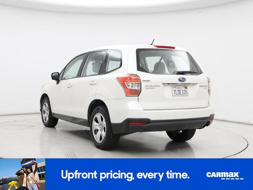 White 2015 Subaru Forester 2.5I