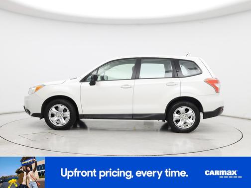 White 2015 Subaru Forester 2.5I