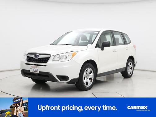 White 2015 Subaru Forester 2.5I