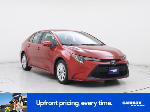 Red 2021 Toyota Corolla XLE