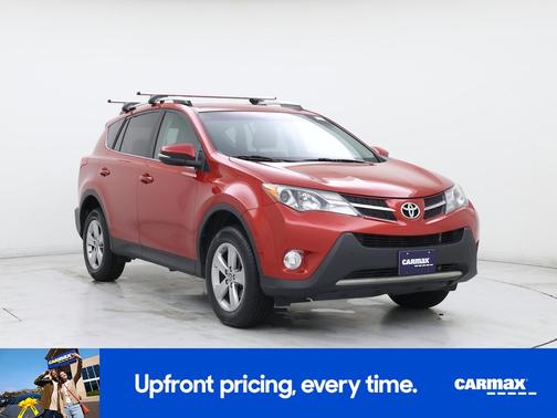Red 2015 Toyota RAV4 XLE