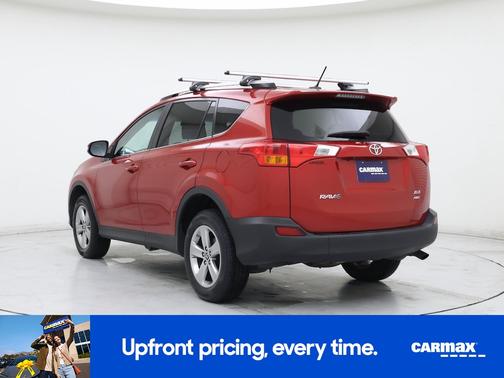 Red 2015 Toyota RAV4 XLE