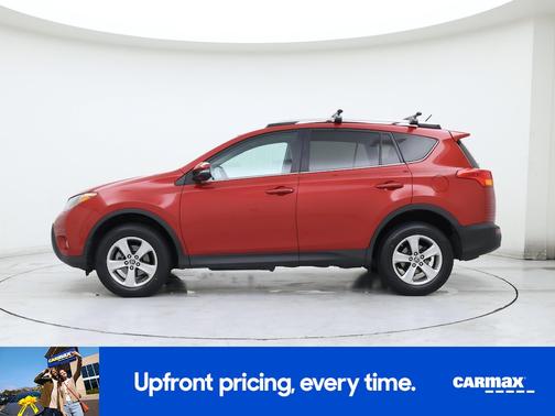 Red 2015 Toyota RAV4 XLE
