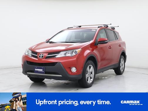 Red 2015 Toyota RAV4 XLE