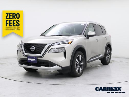 Gold 2023 Nissan Rogue Platinum