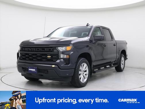 Blue 2022 Chevrolet Silverado 1500 Custom