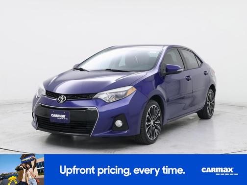 Blue 2016 Toyota Corolla S Plus