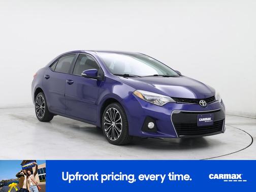 Blue 2016 Toyota Corolla S Plus