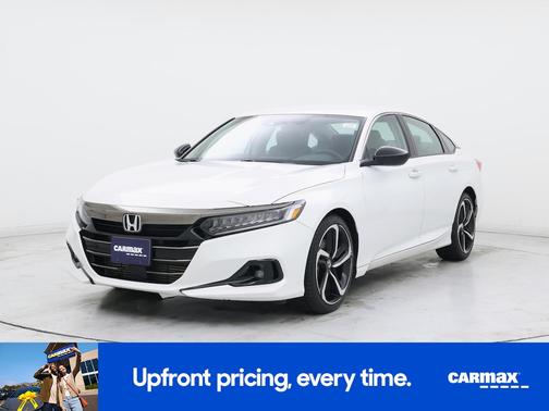 White 2022 Honda Accord Sport SE