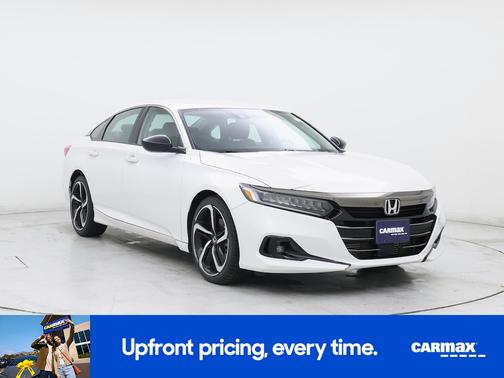 White 2022 Honda Accord Sport SE