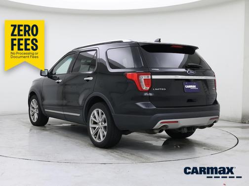 Black 2017 Ford Explorer Limited