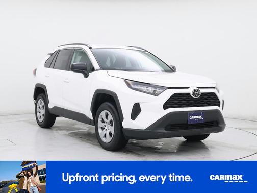 White 2021 Toyota RAV4 LE